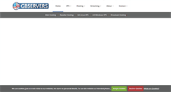 Desktop Screenshot of gbservers.co.uk